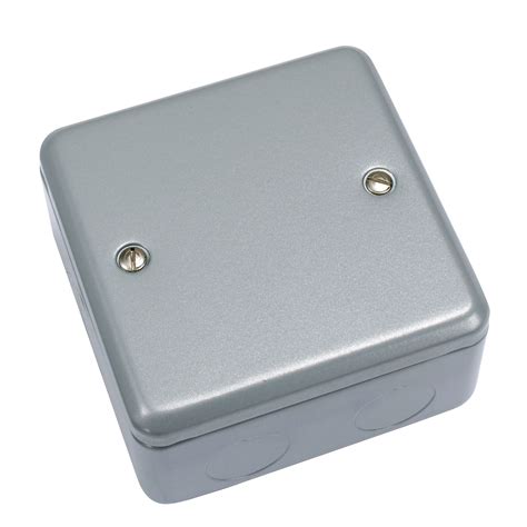 mk silver junction box|screwfix exterior junction box.